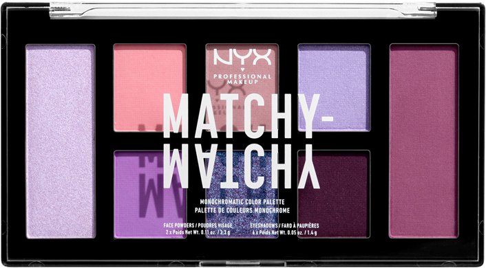 NYX Professional Makeup - Matchy Matchy Monocromatic Palette - Lilac