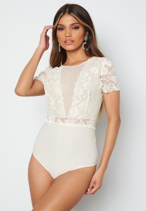 Pieces Sicca SS Bodystocking Birch XS