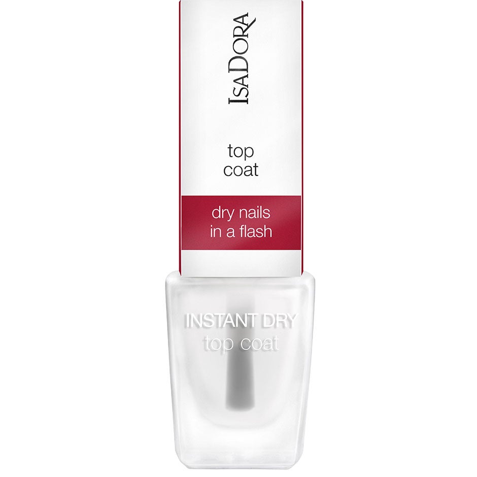 Instant Dry Quick-Drying Top Coat, 6 ml IsaDora Kynsilakat