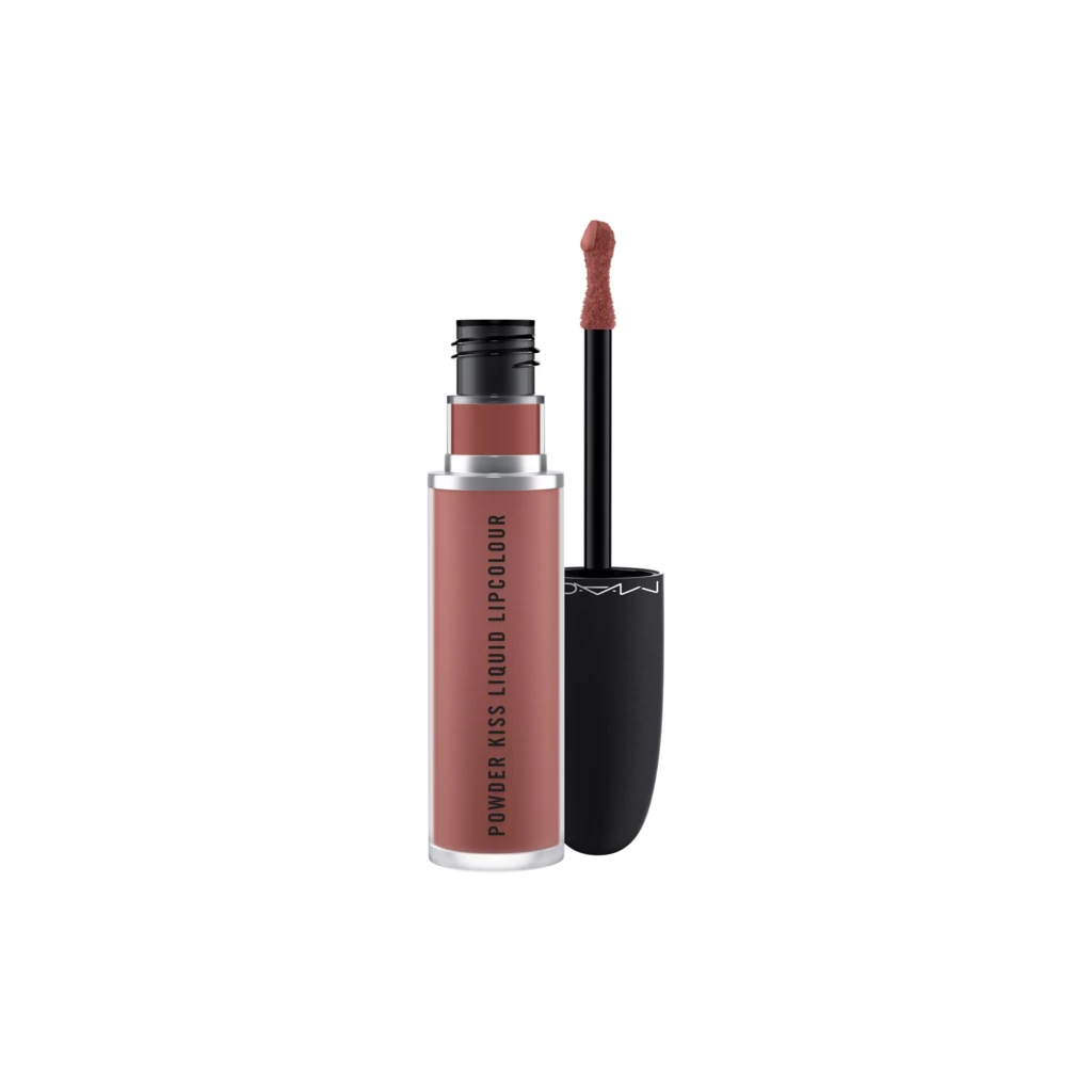 Powder Kiss Liquid Lipstick Over The Taupe