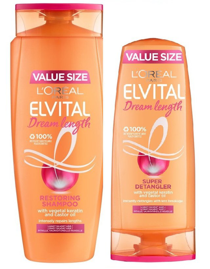 L'Oréal - Elvital Dream Lenght Shampoo 700 ml + Conditoner 400 ml