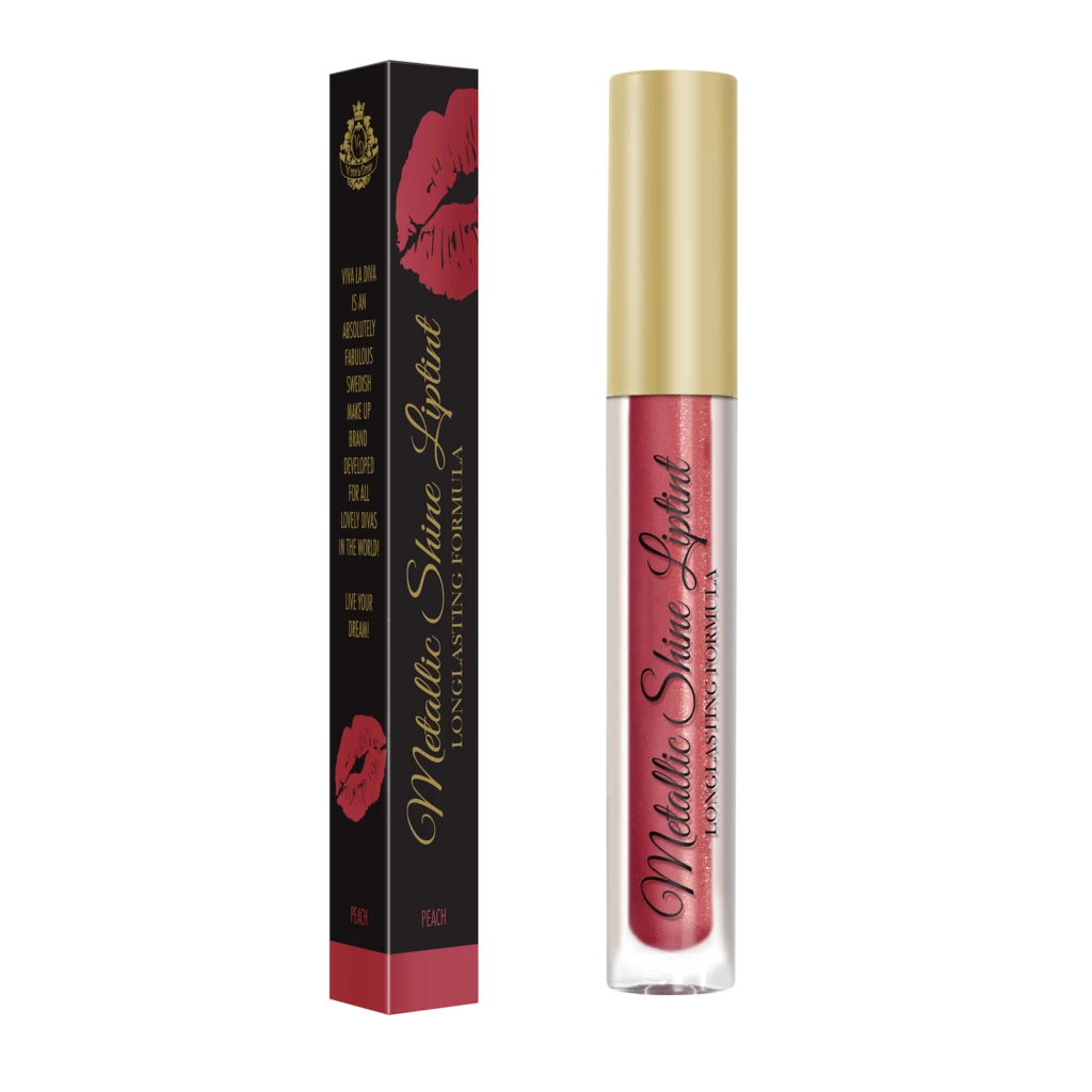 Metallic Shine Liptint Peach