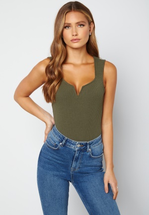 Lojsan Wallin x BUBBLEROOM Rib tank top Green S
