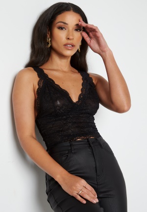 BUBBLEROOM Leonne bralette top Black XL