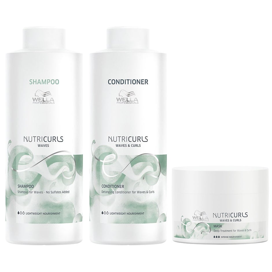 Nutricurls Trio For Waves, Wella Hiustenhoito