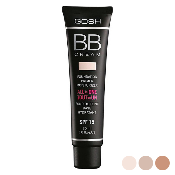 Pohjameikkivoide BB Cream Gosh Copenhagen(Väri 03-warm beige 30 ml)