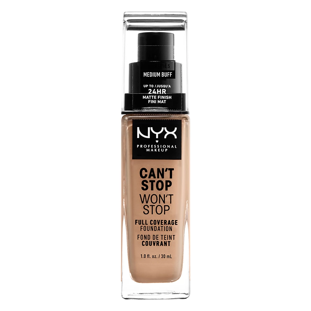 Can't Stop Won't Stop Foundation Medium Buff