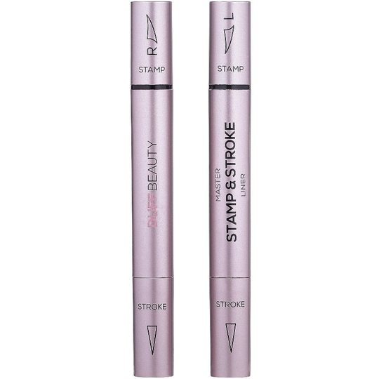 DUFFLashes - Master Stamp and Stroke Eyeliner Extreme Black - Grand 12 mm