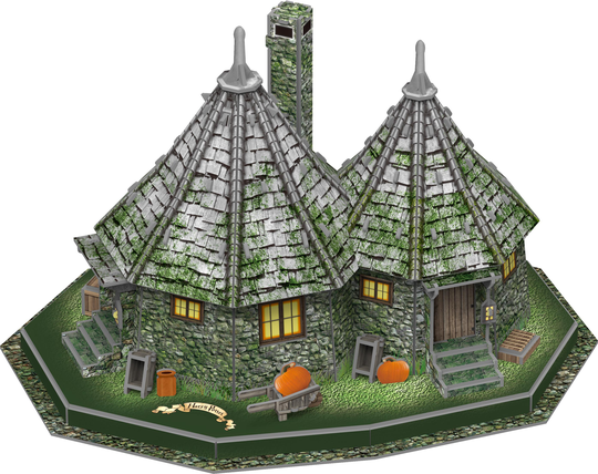 Harry Potter - Hagrids Hut 3D Puzzle 101 pcs (51072)