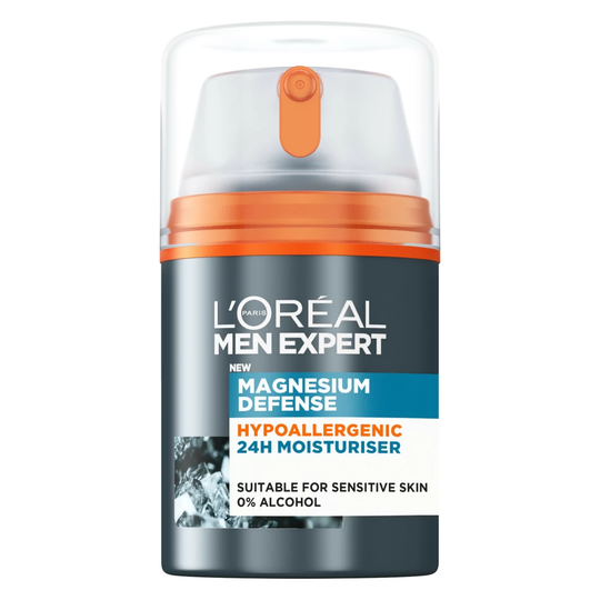 Men Expert Magnesium Defence Hypoallergenic 24H Moisturiser 50 ml