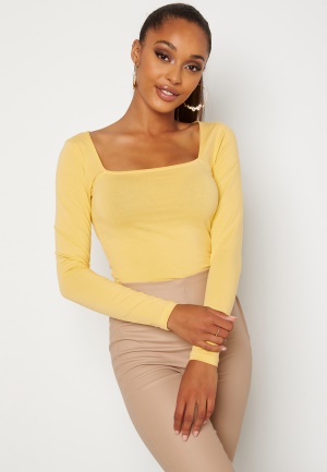 BUBBLEROOM Effie top Light yellow S