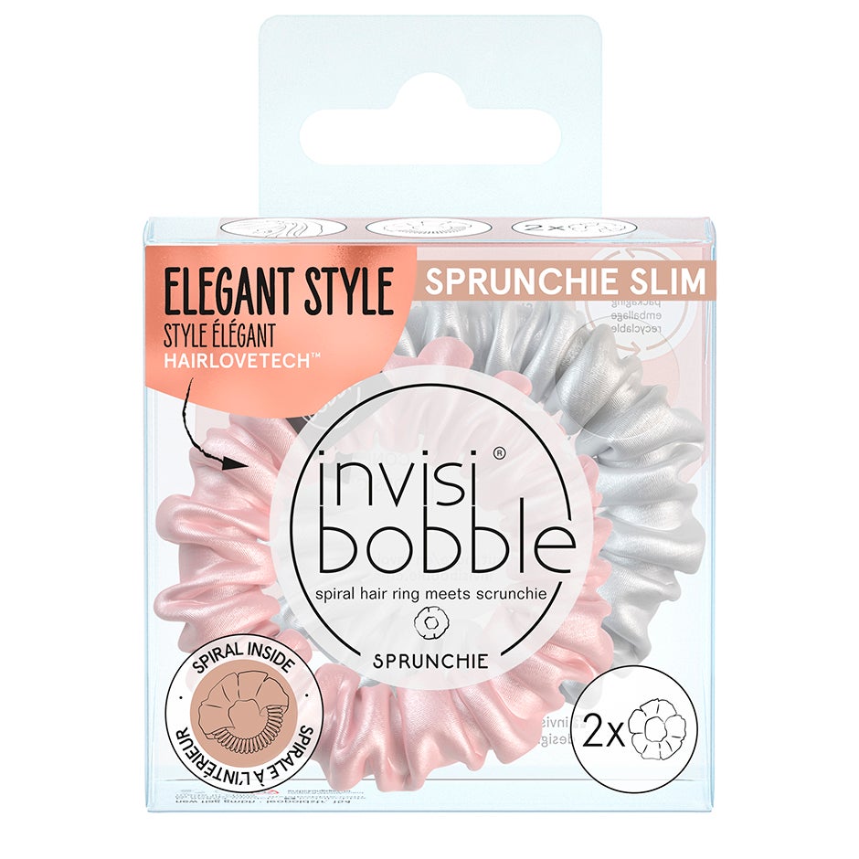 Sprunchie Slim, Invisibobble Hiuslenkit & hiusnauhat