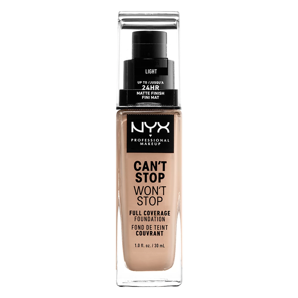 Can't Stop Won't Stop Foundation Light