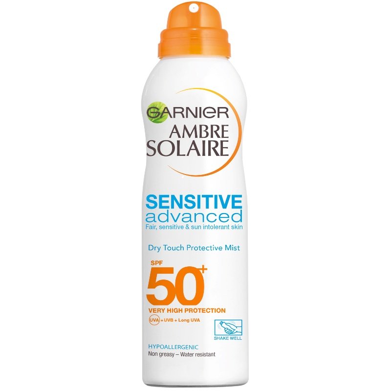 Garnier - Ambre Solaire - Sensitive Adv. Mist Sunlotion 200 ml - SPF 50+