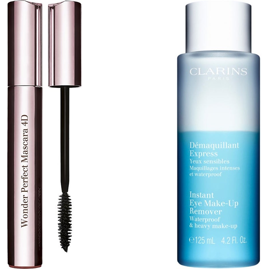 Wonder Perfect 4D Mascara & Remover, Clarins Meikit