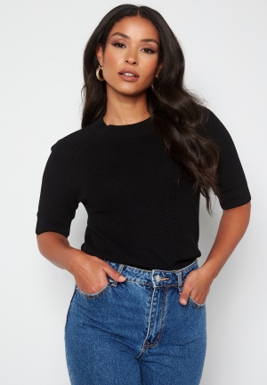 SELECTED FEMME Elinna SS Knit Top Black XS