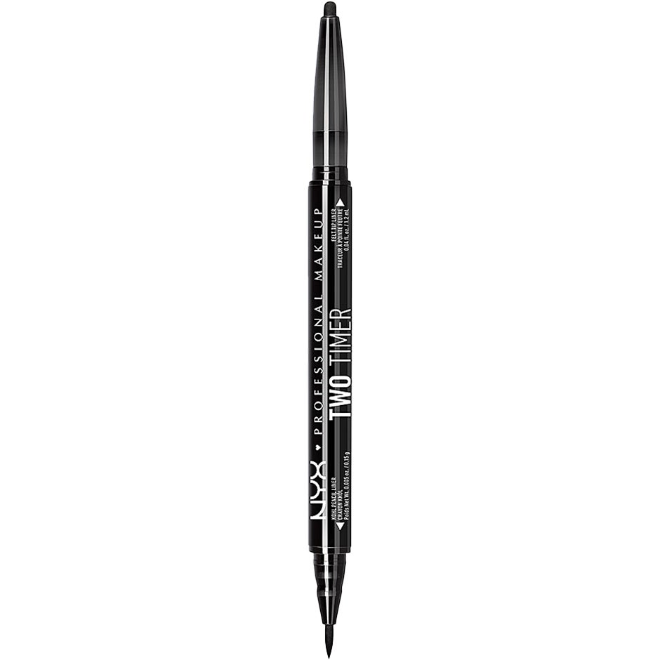 Two Timer Dual Ended Eyeliner, 1 g NYX Professional Makeup Silmänrajauskynä