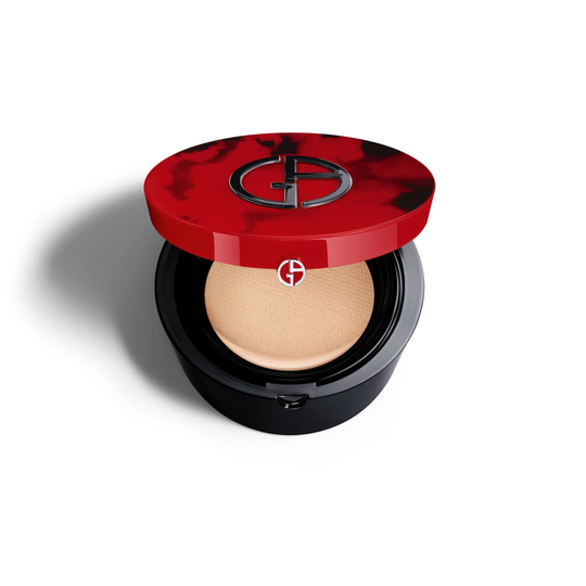 Red Cushion Foundation Case Malachite