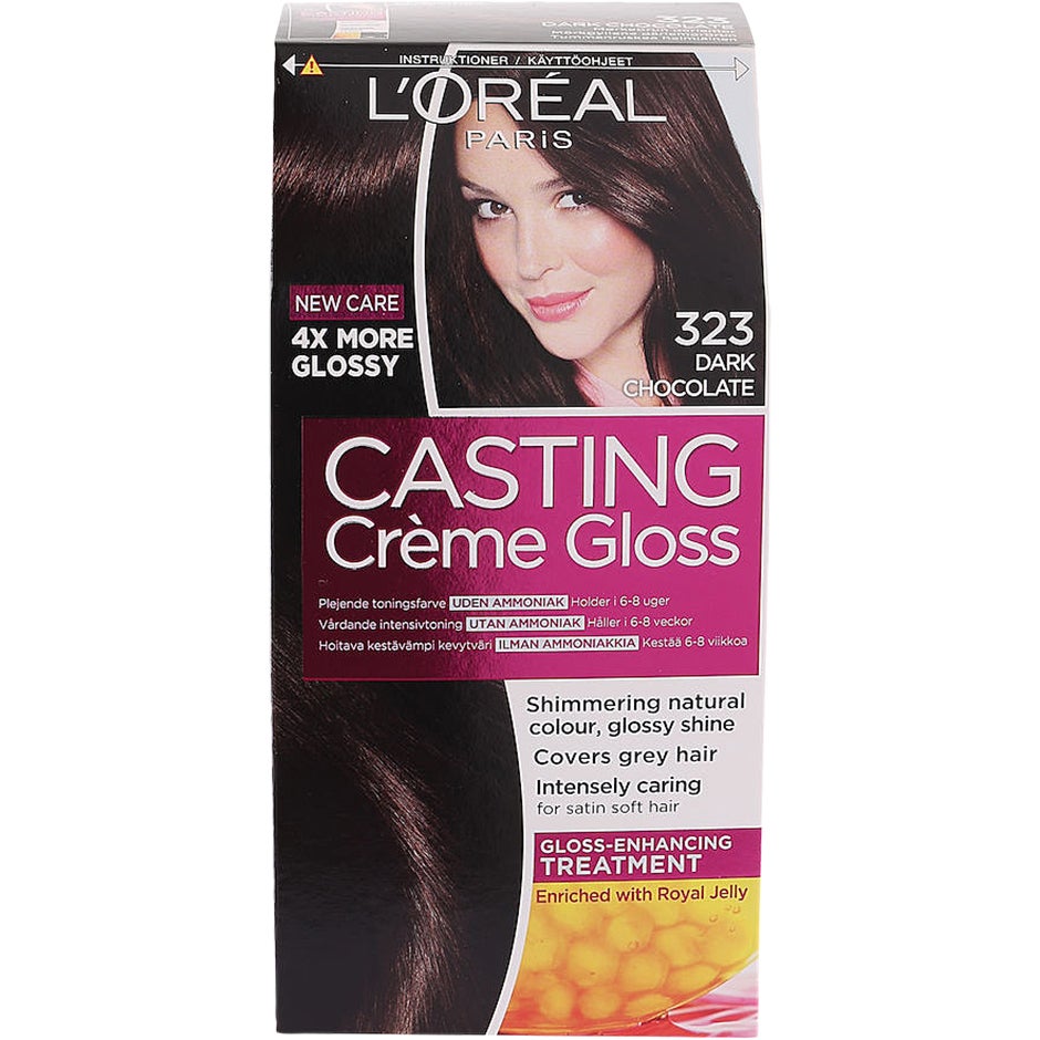 L'Oréal Paris Casting Crème Gloss 323 Dark Chocolate, L'Oréal Paris Hiusvärit