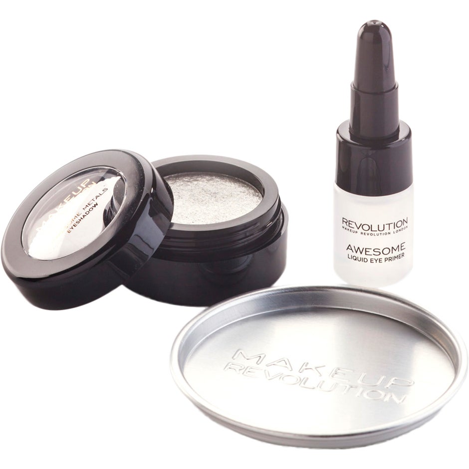 Awesome Metals Eye Foils, Makeup Revolution Luomivärit