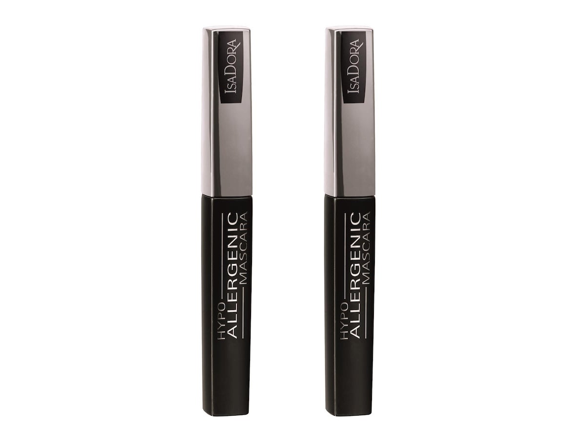 Hypo Allergenic Mascara 2-pk, IsaDora Ripsivärit