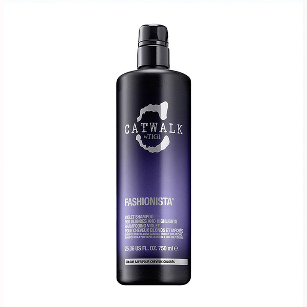 Kirkastusshampoo blondeille hiuksille Catwalk Fashionista Tigi (750 ml)