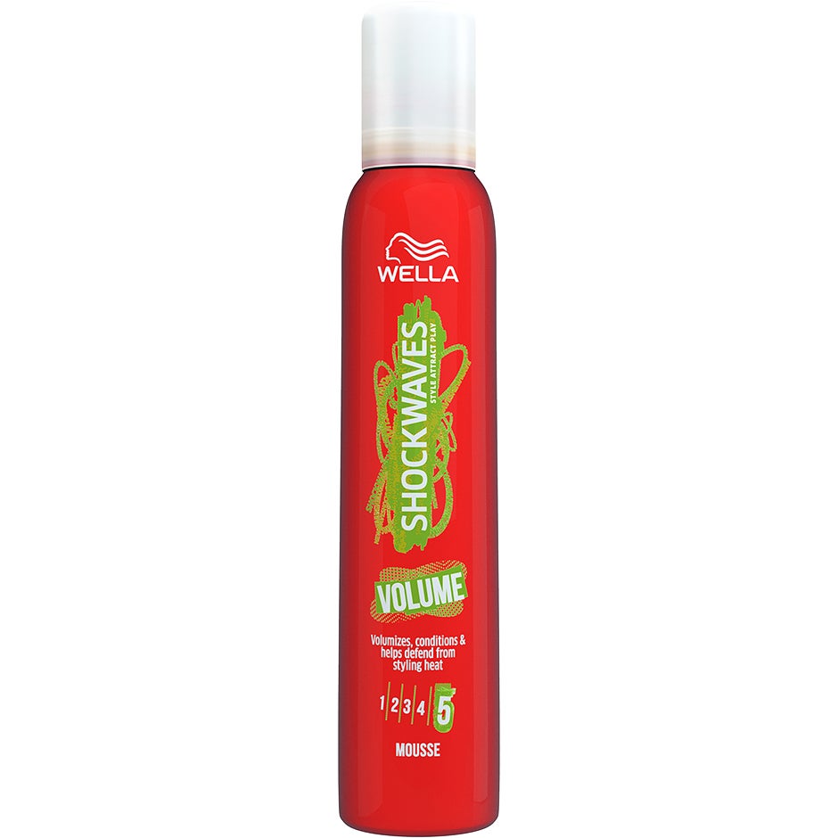 Wellashockwaves Volume Mousse, 200 ml Wella Styling Muotovaahdot