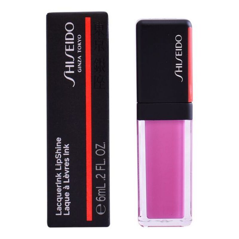 Huulipuna Lacquerink Shiseido(Väri 311 - vinyl nude 6 ml)