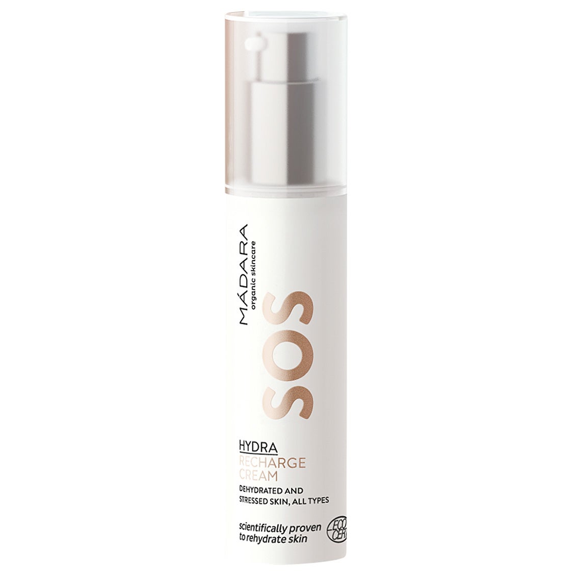 SOS Hydra Cream Recharge, 50 ml MÁDARA ecocosmetics Päivävoiteet
