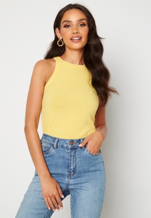 Happy Holly Charlie rib tanktop Yellow 32/34