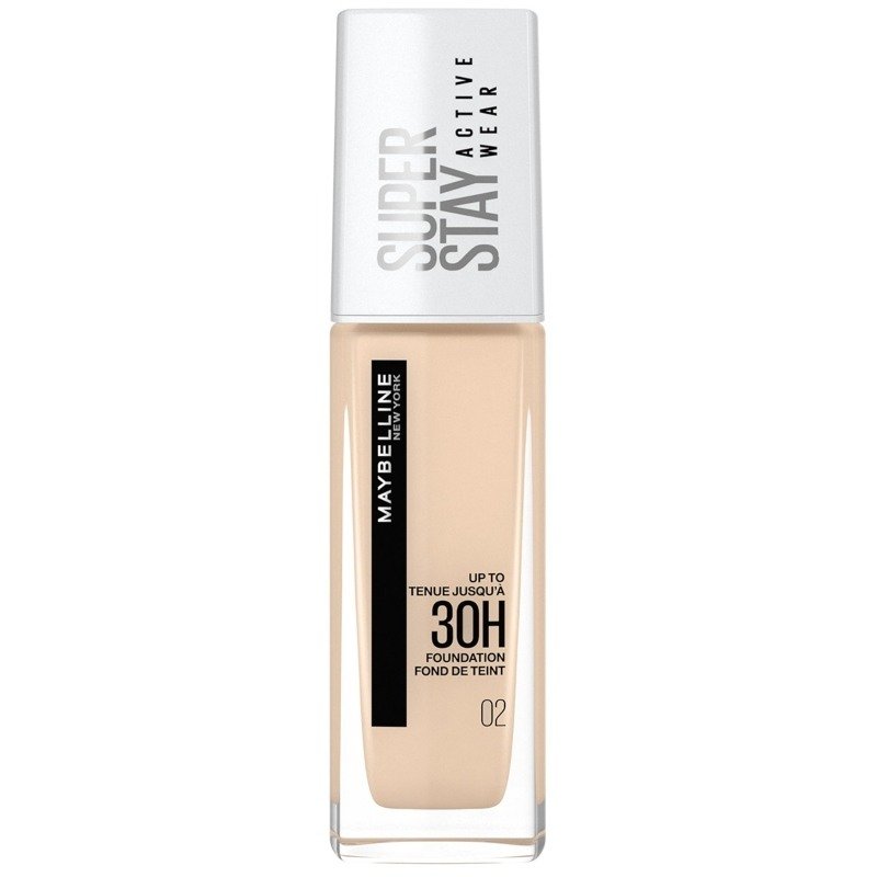 Maybelline - Superstay Active Wear Foundation - 02 Naked Ivory
