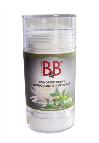 B&B - Organic shampoo bar for white dogs (9036)