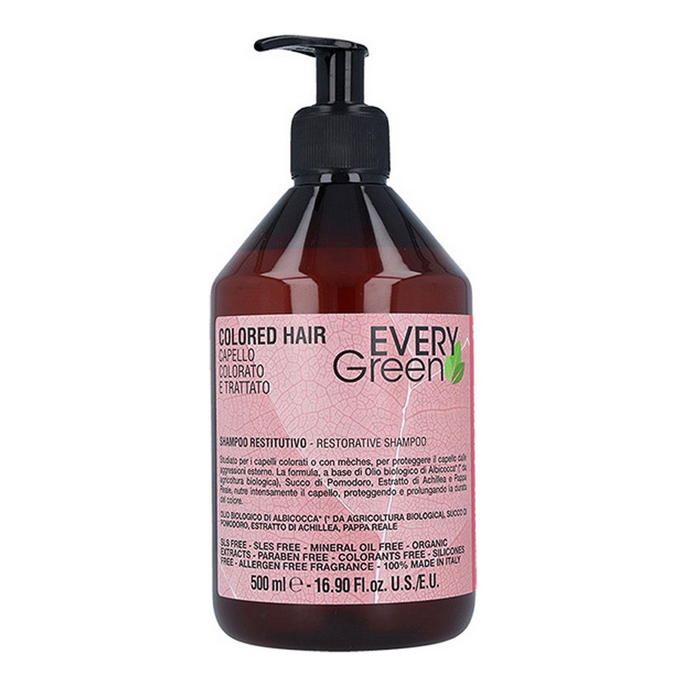 Shampoo Everygreen Dikson Muster Värjätyt hiukset (500 ml)