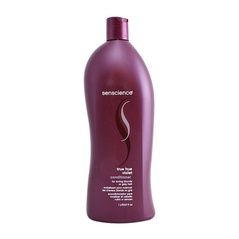 Hoitoaine vaaleille ja harmaantuville hiuksille Senscience True Hue Violet Shiseido