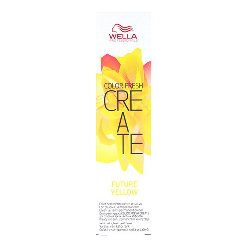 Puolipysyvä sävy Color Fresh Create Future Wella Keltainen (60 ml)