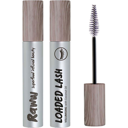 Loaded Lash Volume Mascara with Coconut Oil, 9 ml RAWW Ripsiväri