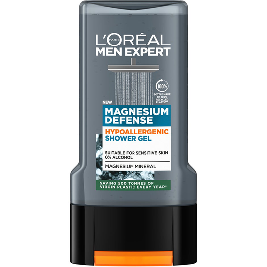 Men Expert Shower Gel Magnesium Defence, 300 ml L'Oréal Paris Suihku- & Kylpytuotteet miehille