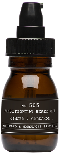 Depot - No. 505 Conditioning Beard Oil - Ginger&Cardamom