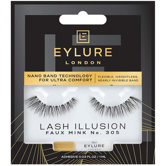 Lash Illusion No 305 Lashes, 1 ml Eylure Irtoripset
