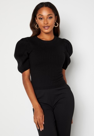 BUBBLEROOM Linnelle knitted top Black S