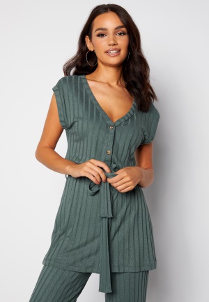 Happy Holly Mila vest top Green 52/54
