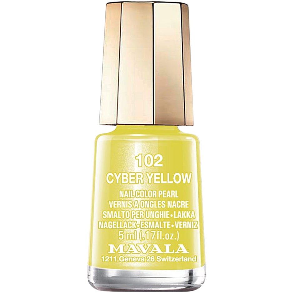 Mavala Nail Color Pearl, 102 Cyber Yellow, 5 ml Mavala Värilakat