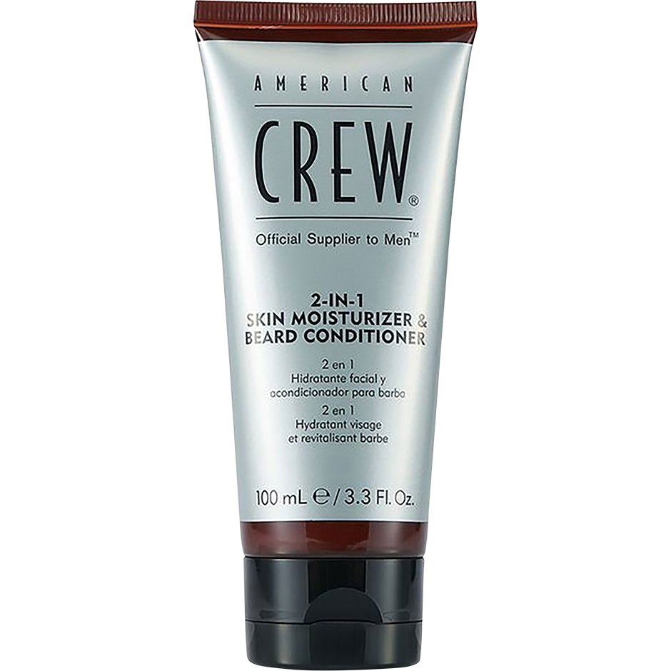 2 In 1 Skin Moisturizer And Beard Conditioner, 100 ml American Crew Partashampoo ja partahoitoaine