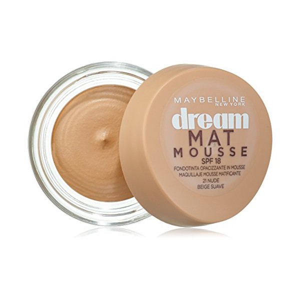 Mousse-pohjameikki Dream Matt Maybelline (18 ml)(Väri 50 - Sun bronze)