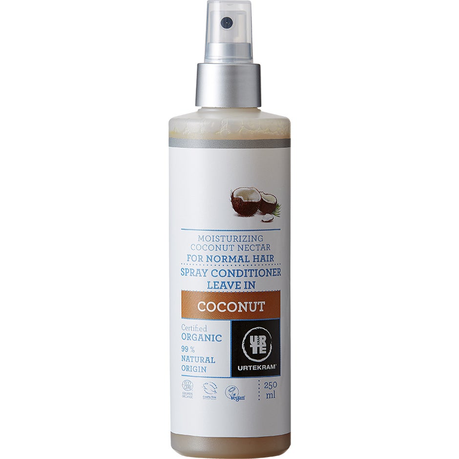 Coconut, 250 ml Urtekram Hiuksiinjätettävät hoitoaineet