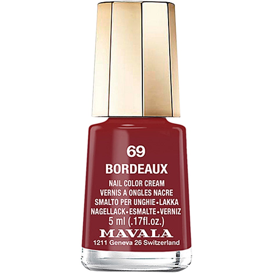 Mavala Nail Color Cream, 69 Bordeaux, 5 ml Mavala Kynsilakat