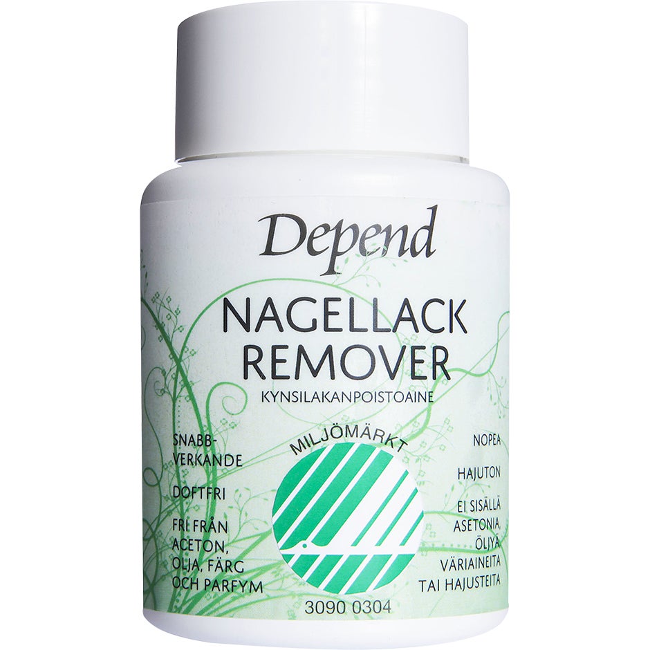 Depend Nail Polish Remover Dip-In, 75 ml Depend Kynsilakanpoistoaineet