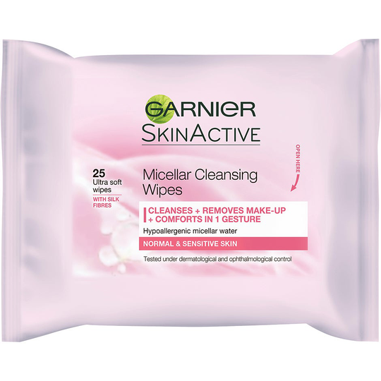 Skin Active Micellar Cleansing Wipes, 200 ml Garnier Meikinpoistoaine