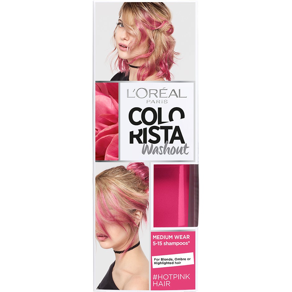 Colorista Washout #Hotpink, L'Oréal Paris Hiusvärit
