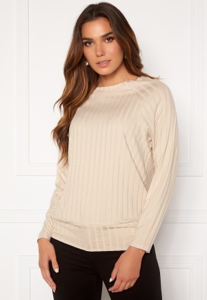 Happy Holly Thea cuff top Light beige 32/34